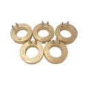 Industrial Cast-in Copper Heater | High Thermal Conductivity Extruder Barrel Copper Band Heater, High Temp Custom